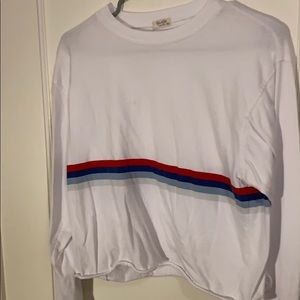 BRANDY MELVILLE / JOHN GALT Cropped Long Sleeve